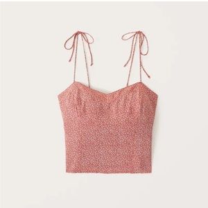 Abercrombie Tie Strap Cami, Size M